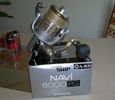 Shimano Navi 8000PG + 280 Meters Varivas Pe4