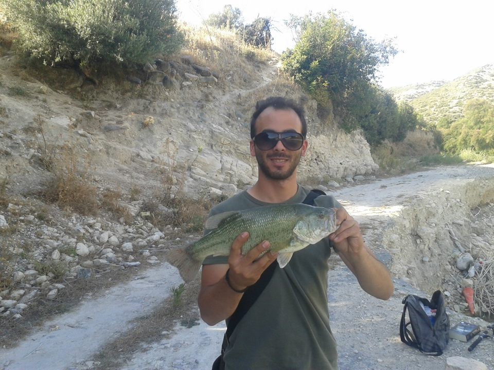 First Cypriot bass for the season at kourris dam